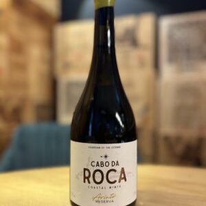 Cabo da Roca Reserva Arinto Lisboa Branco — vinho português fresco e mineral criado por Hélder Cunha, expressão autêntica da costa atlântica